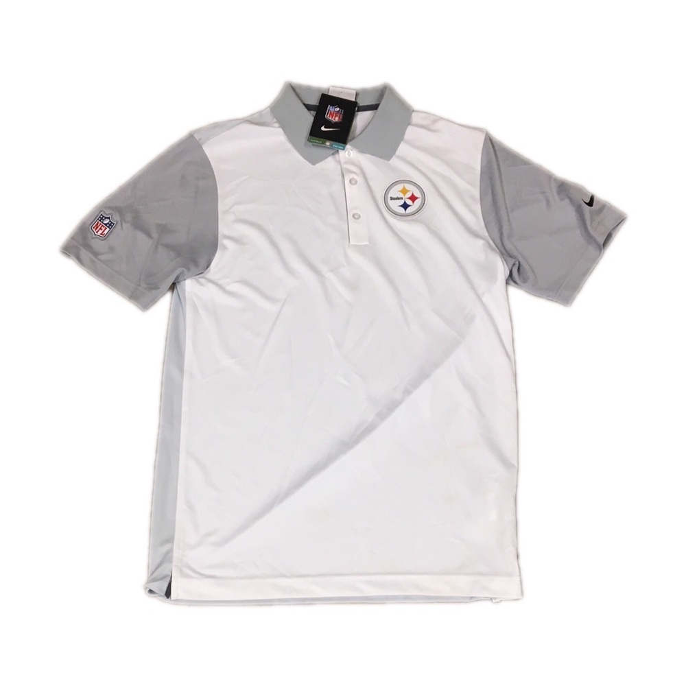 Pittsburgh Steelers Nike Dri Fit Polo Shirt Small